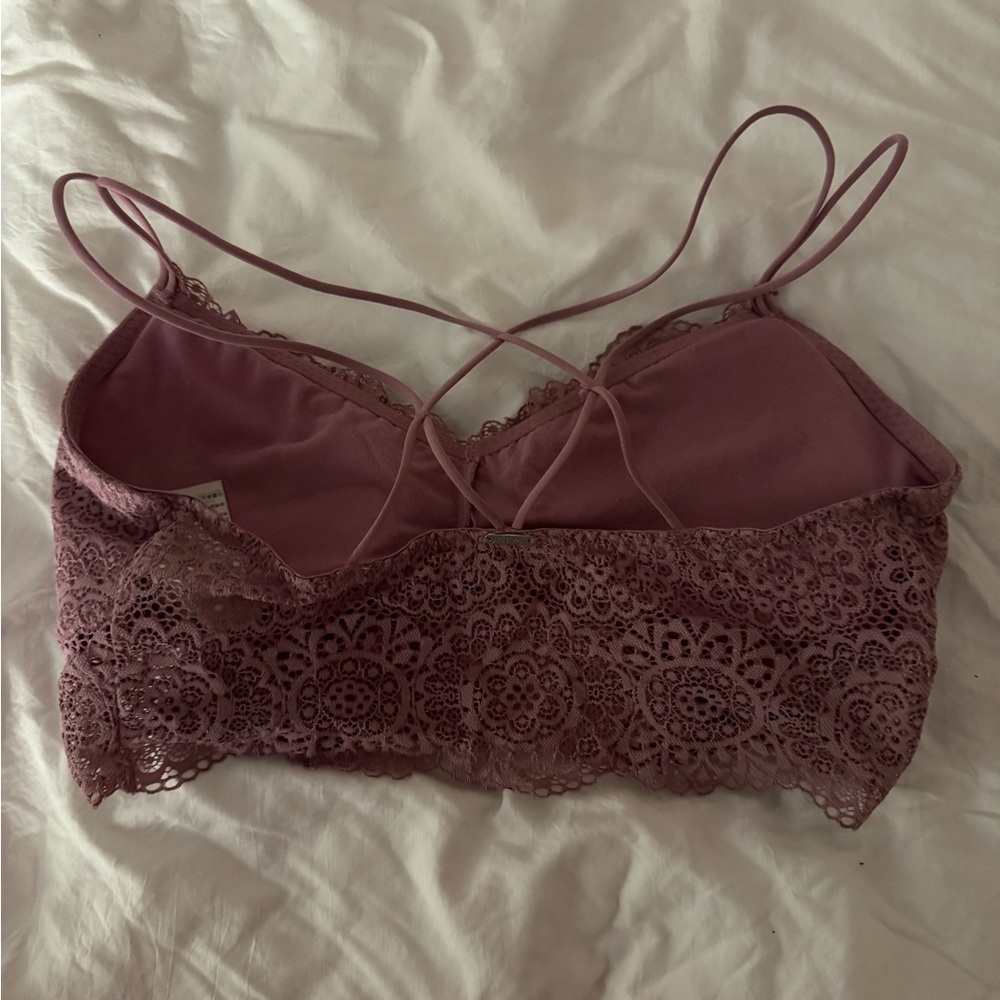 gilly hicks light purple bralette